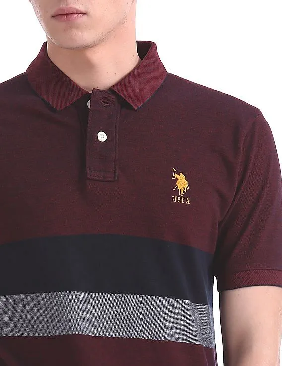 U.S. Polo Assn. Regular Fit Two Tone Polo Shirt