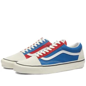 Vans Old Skool 36 DXWhite, Blue & Red