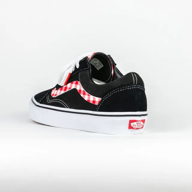 Vans Old Skool Low Top Custom  'Original Red Plaid' Edition