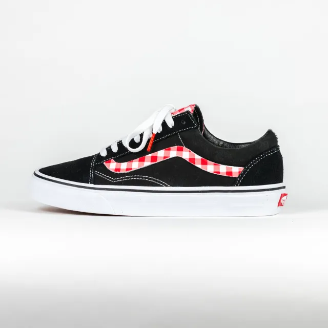 Vans Old Skool Low Top Custom  'Original Red Plaid' Edition