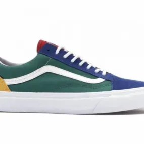 Vans old skool yacht club blue green yellow