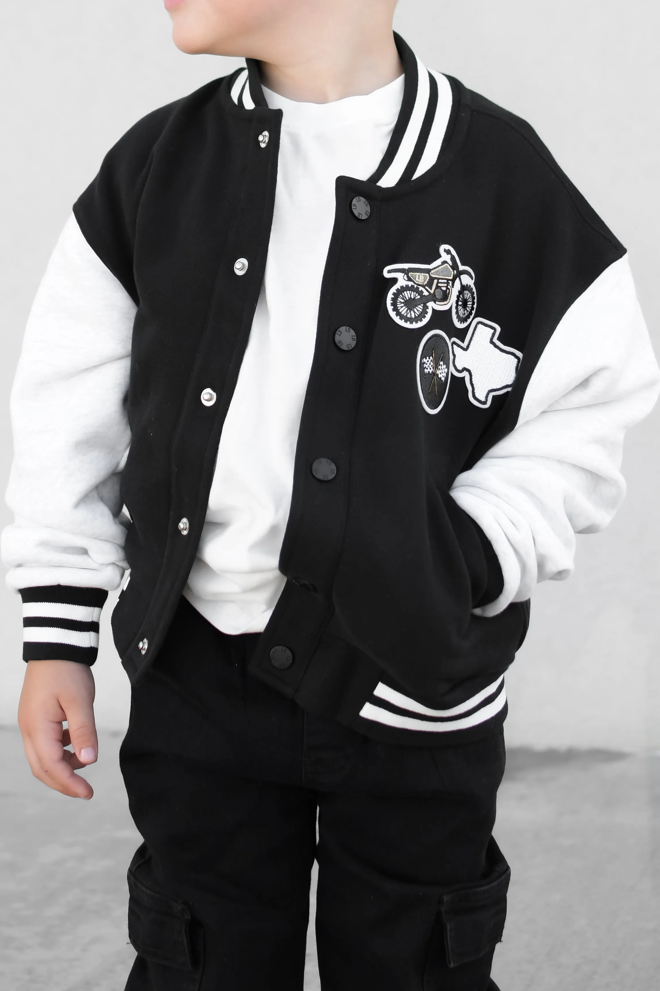 Varsity Jacket - Black