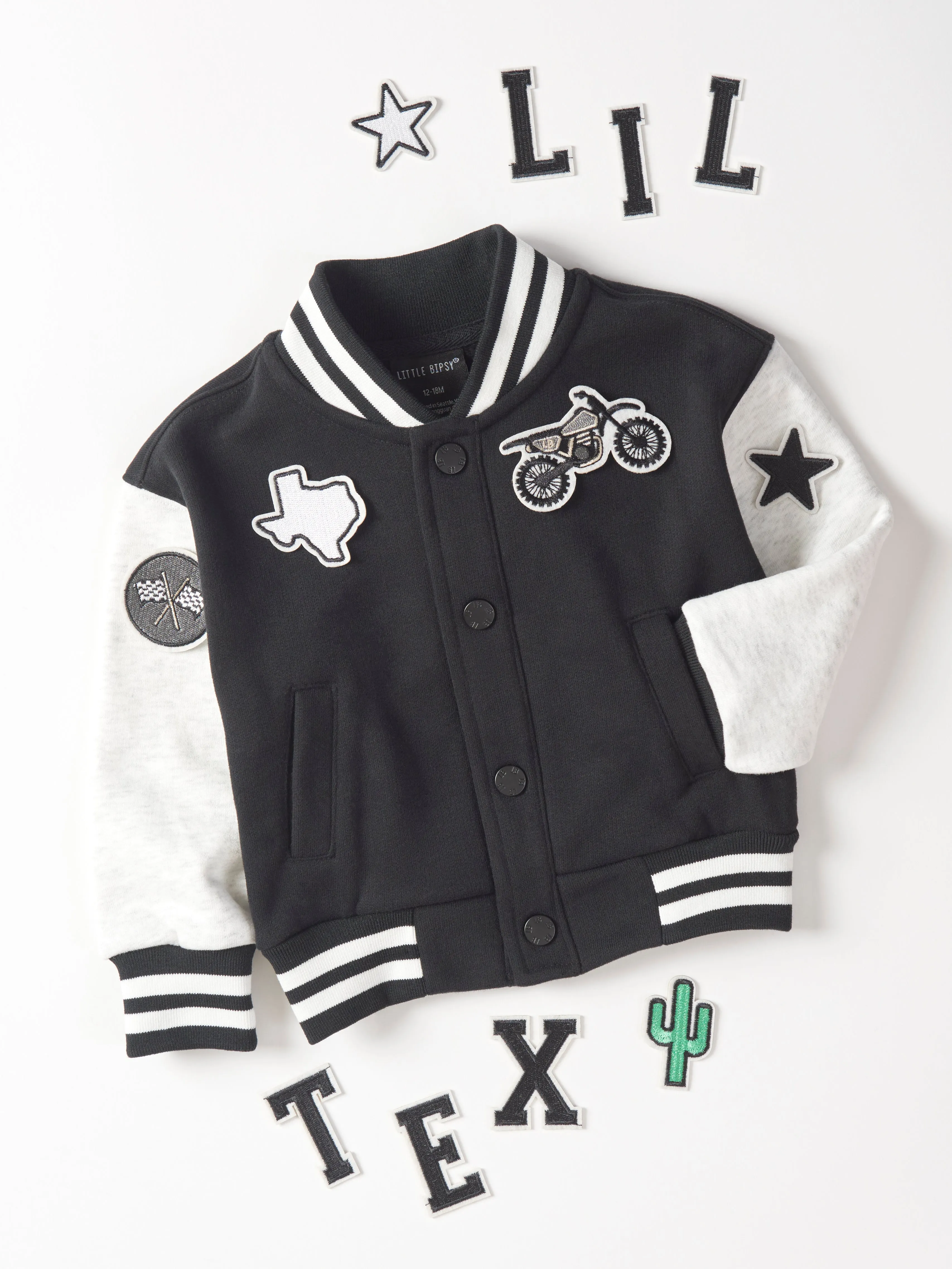 Varsity Jacket - Black