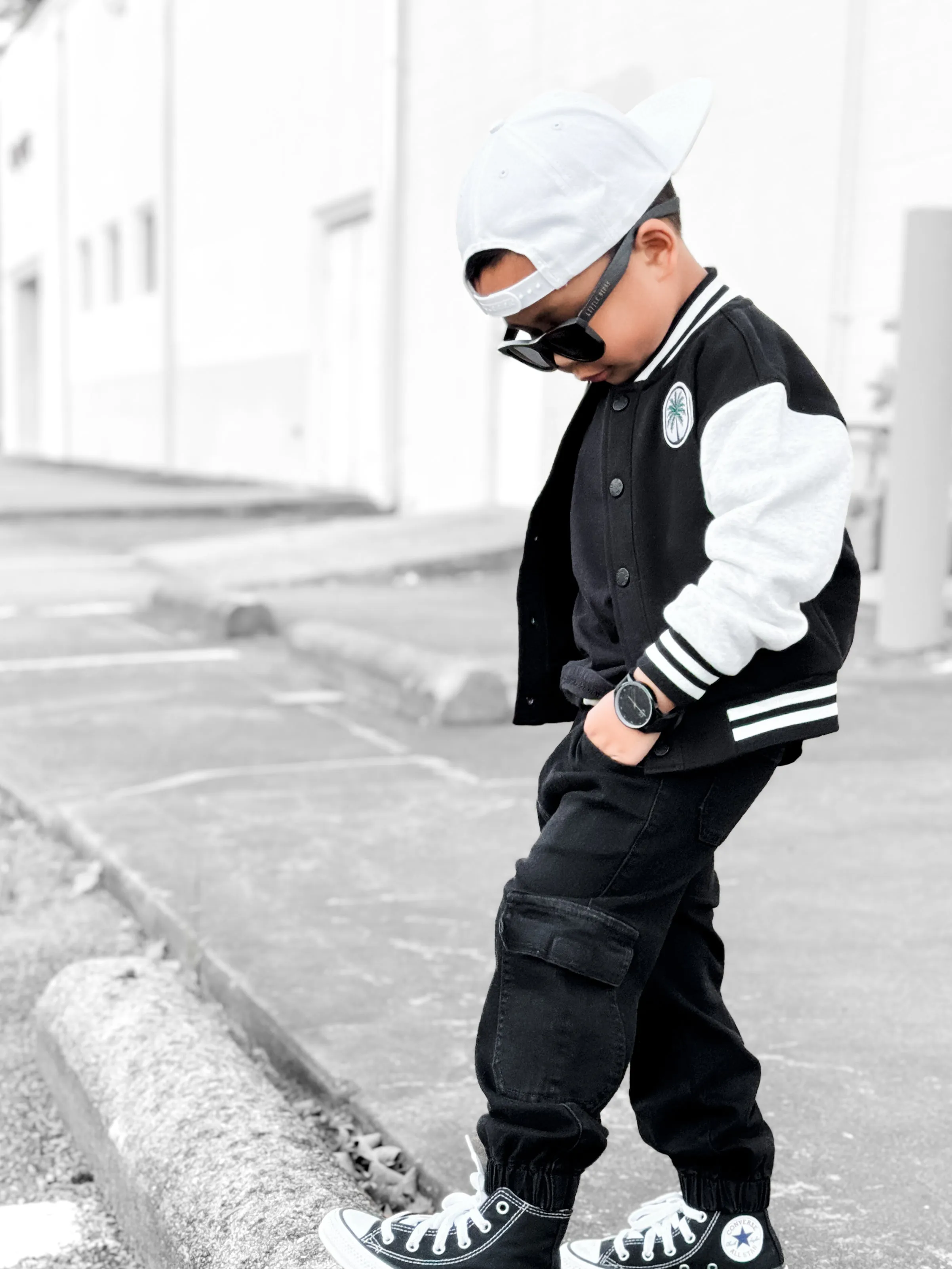 Varsity Jacket - Black