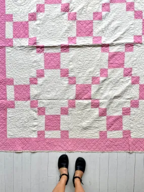 Vintage Nine Patch Quilt