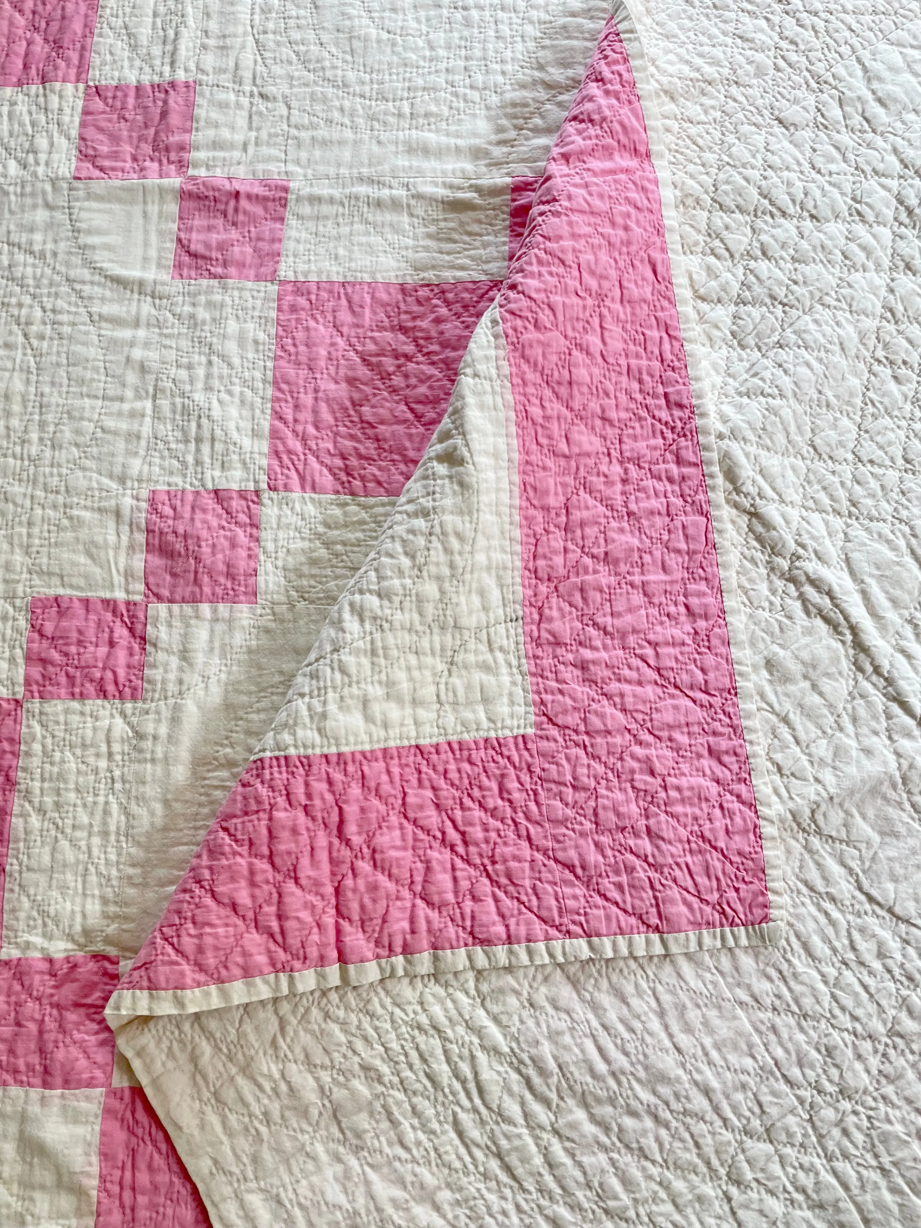 Vintage Nine Patch Quilt