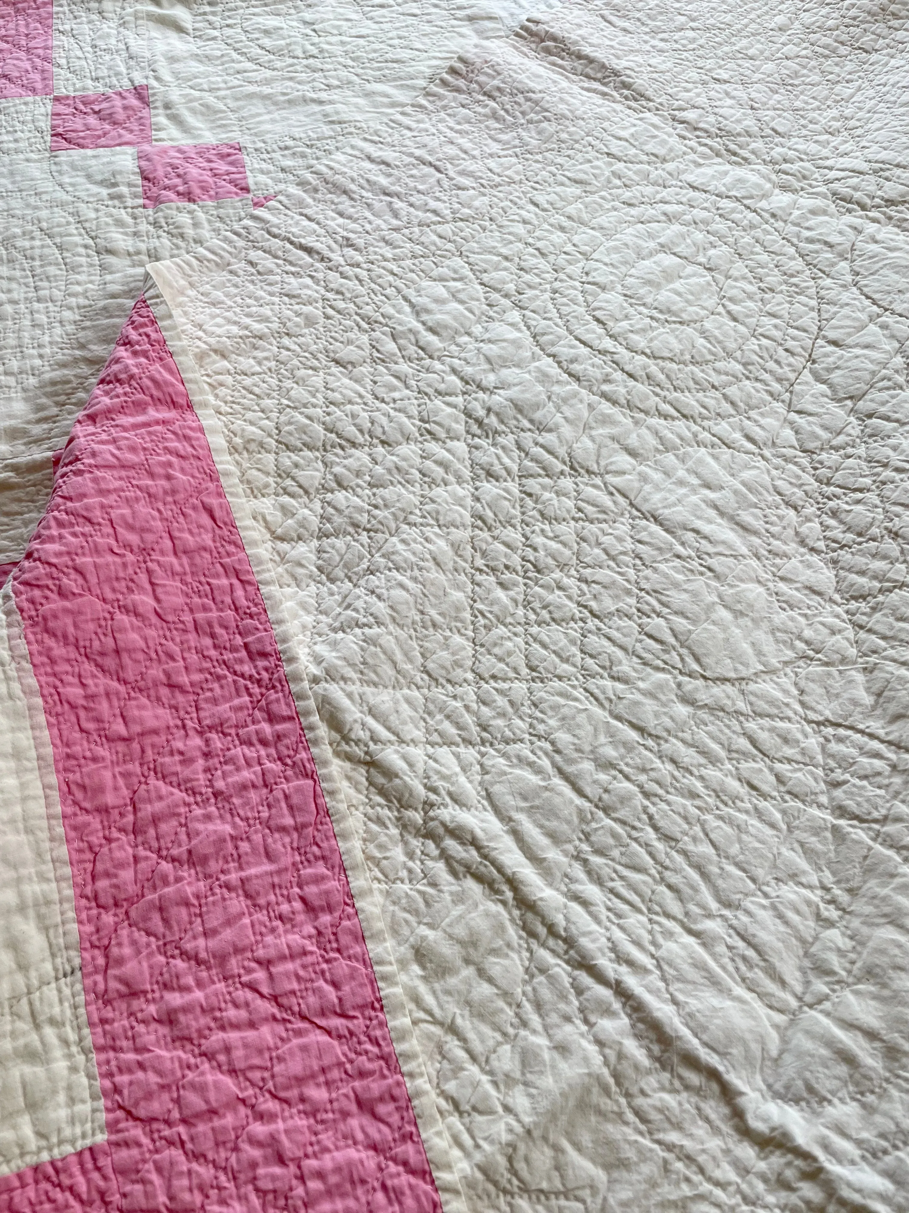 Vintage Nine Patch Quilt