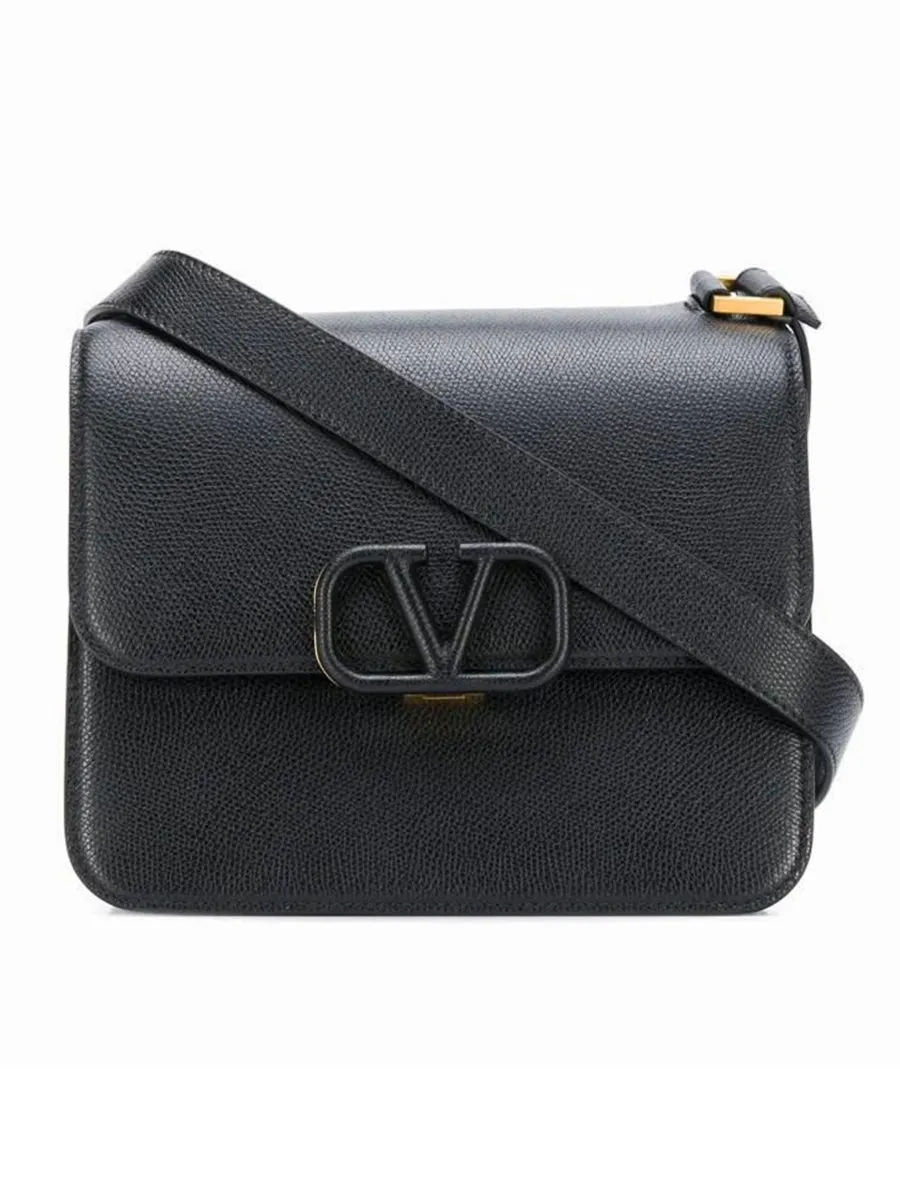 VSLING Grainy Calfskin Shoulder Bag