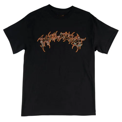 Welcome Skateboards Shirt Barb Fill Black/Camo