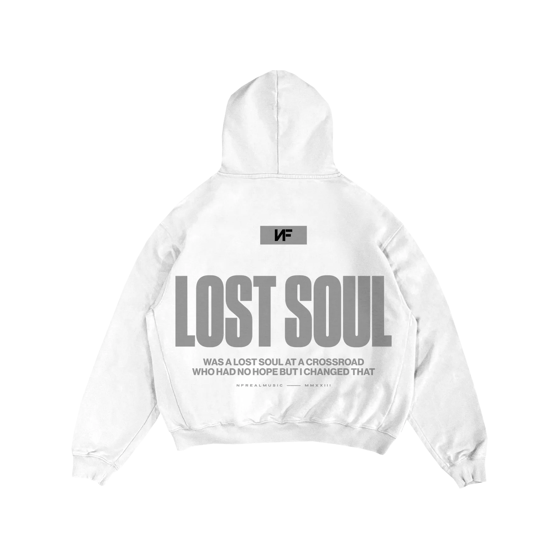 White Lost Soul Hoodie