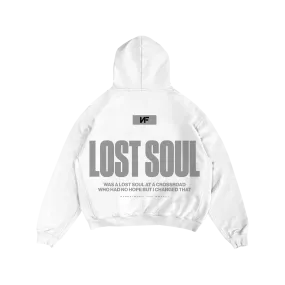 White Lost Soul Hoodie