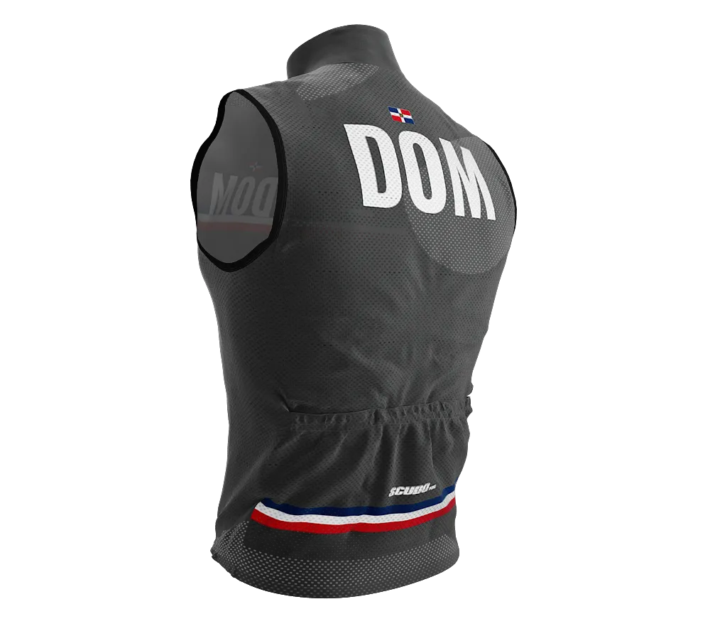 Wind Breaker Cycling Running Sports Vest Dominican Republic Country Code for Men And Women