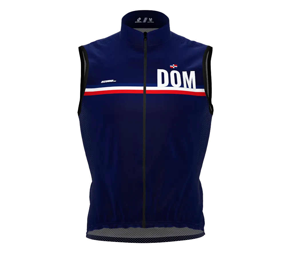 Wind Breaker Cycling Running Sports Vest Dominican Republic Country Code for Men And Women