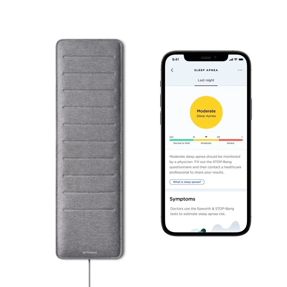 Withings Sleep Analyser - Under-mattress Sleep Tracker